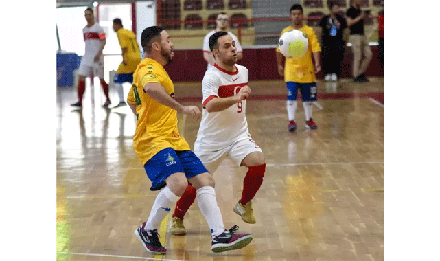 Down Sendromlu Futsal Milli Takımından büyük başarı
