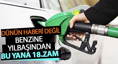 Benzine 1 lira 4 kuruş zam geldi! Litre fiyatı 24 liraya dayandı