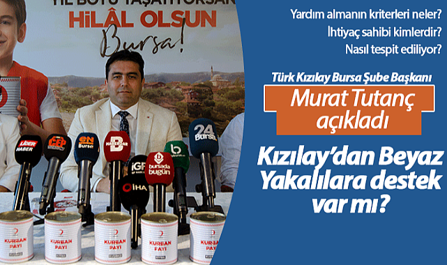 Türk Kızılay Bursa Şube Başkanından vicdanları sorgulatan yardım açıklaması