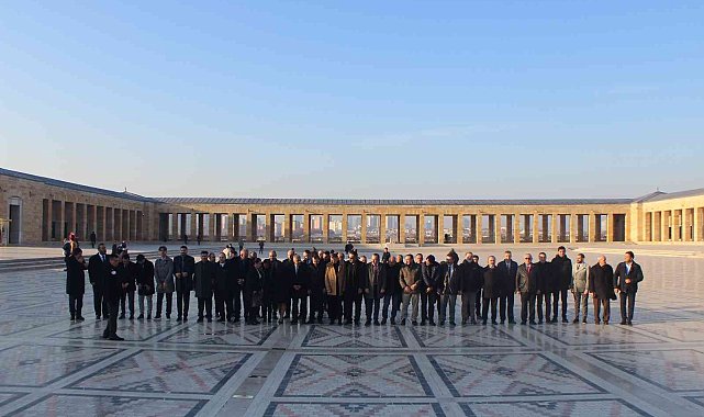 TVHB heyetinden Anıtkabir'e ziyaret