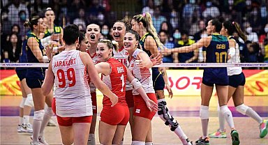 2023 FIVB Milletler Ligi: Brezilya: 0 - Türkiye: 3