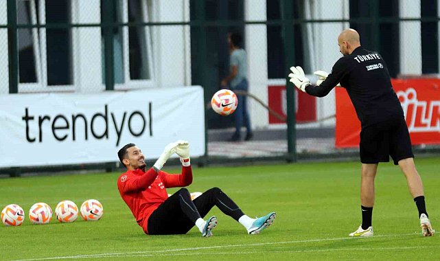 A Milli Takım Samsun'daki ilk antrenmanını yaptı