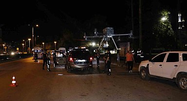 Adana'da hava destekli, 1739 polisle "Huzur ve Güven" uygulaması