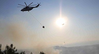Adana'da orman yangını kısmen kontrol altına alındı