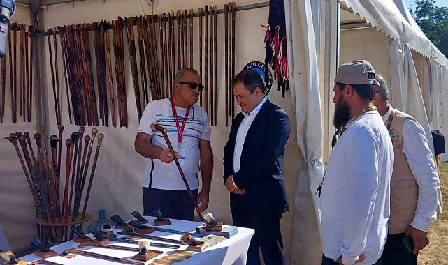 Adilcevaz bastonu Hollanda'da tanıtılıyor
