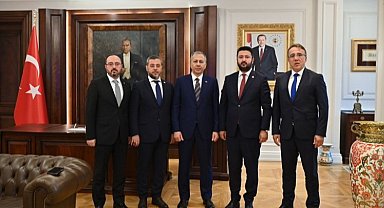 Ali Yerlikaya'ya hayırlı olsun ziyareti