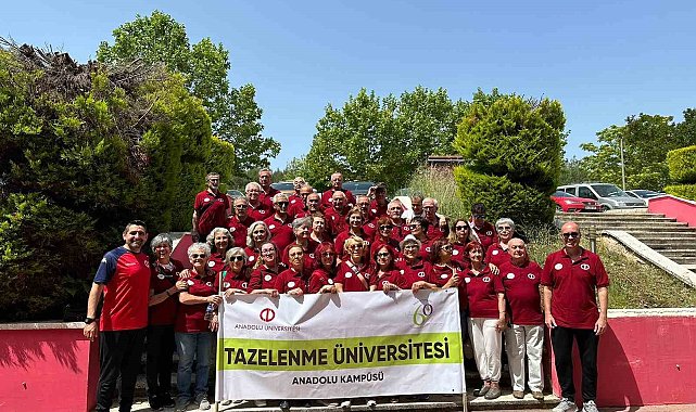 Anadolu Üniversitesi tazelenme olimpiyatlarına damga vurdu