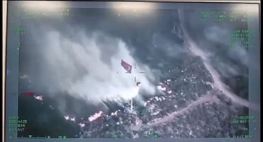 Ateş savaşçıları sadece alevlere değil gönüllere de su serpti