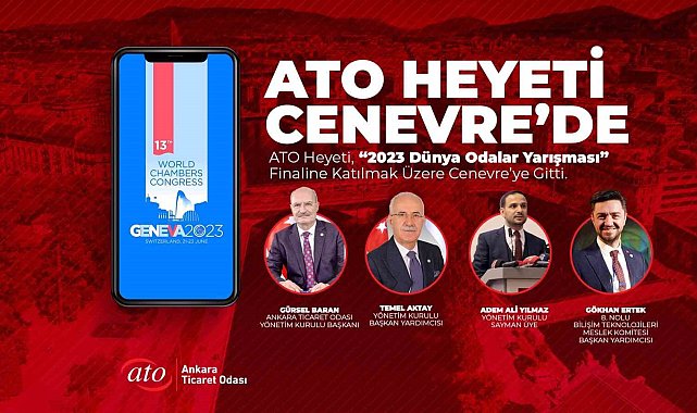 ATO Heyeti "ATONET" için Cenevre'de