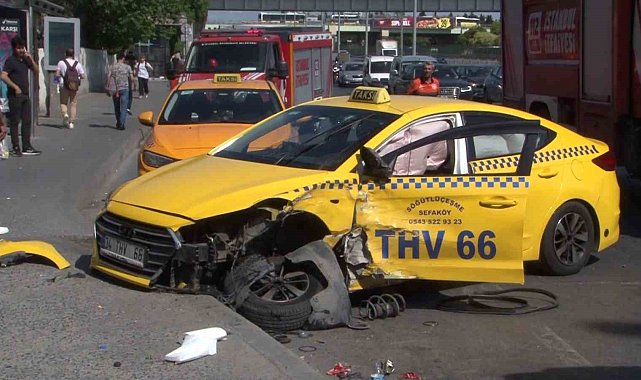 Avcılar'da kaza: 2 yaralı