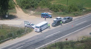 Aydın'da hava destekli trafik denetimi