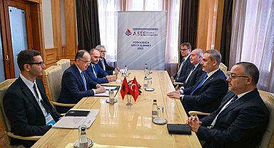 Bakan Fidan, Arnavutluk Cumhurbaşkanı Begaj ile görüştü