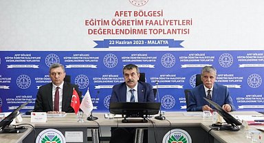 Bakan Tekin Adıyaman ve Malatya'da