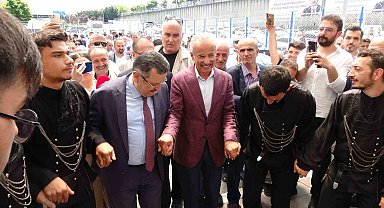 Bakan Uraloğlu'na memleketinde coşkulu karşılama