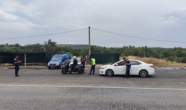 Balıkesir'de jandarmadan organize suç operasyonu; 41 gözaltı