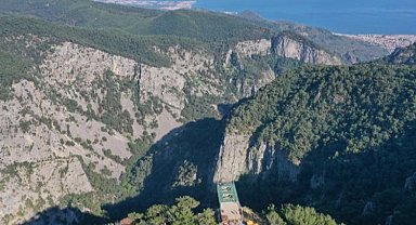 Balıkesir'de Cam Seyir Terası'nın yolu hazır