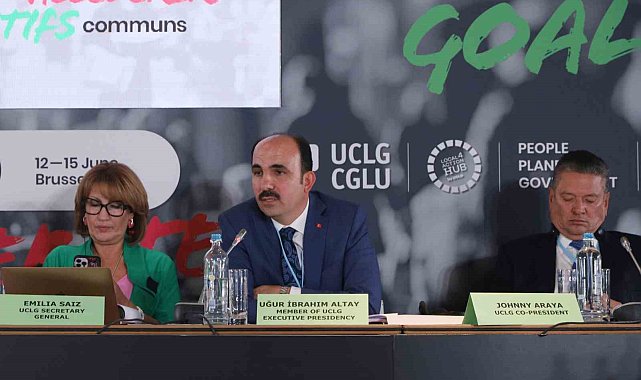 Başkan Altay: "Konya olarak 26 Ekim'de UCLG Dünya Konseyi'ne ev sahipliği yapacağız"