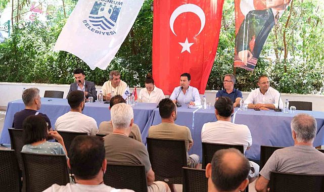 Başkan Aras, Bitez esnafıyla bir araya geldi