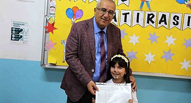 Başkan Arslan karne alan öğrencileri sinema hediyesiyle sevindirdi
