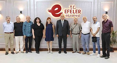 Başkan Atay yazarlarla buluştu