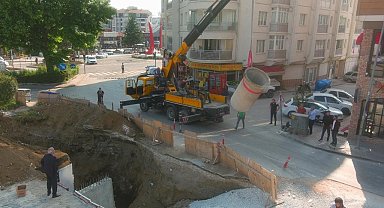 Başkan Bakkalcıoğlu altyapı çalışmalarına katıldı