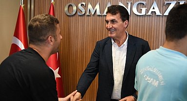 Başkan Dündar personel ile bayramlaştı