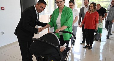 Başkan Erdoğan, belediye personeliyle bayramlaştı