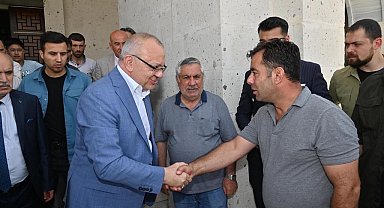 Başkan Ergün Akgedik Mahallesi'ni ziyaret etti