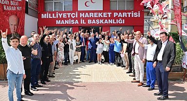 Başkan Ergün, MHP İl Teşkilatı ile bayramlaştı