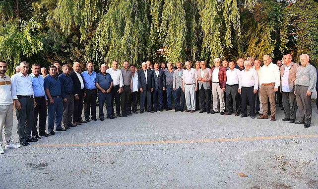 Başkan Gürkan muhtarlarla bir araya geldi