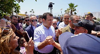 Başkan İmamoğlu, depremin vurduğu Hatay'da