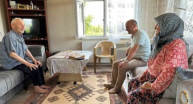 Başkan Oral, ilçe büyükleriyle bayramlaştı