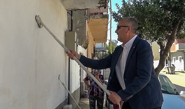 Başkan Özkan'dan bayram temizliğine destek