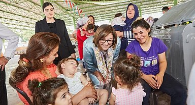 Başkan Şahin kurban kesim noktalarını gezdi
