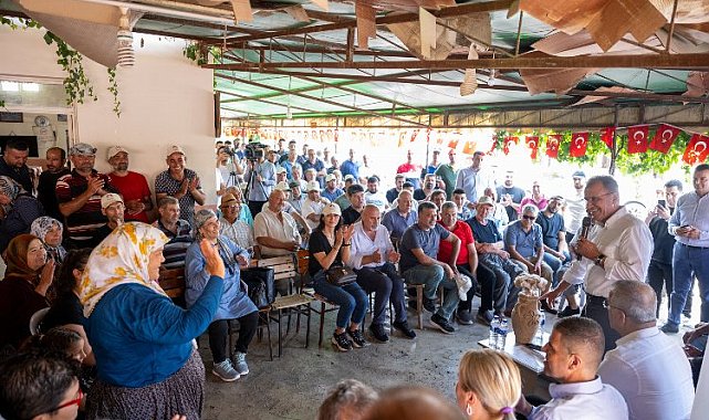 Başkan Seçer mahalle mahalle bayramlaşıyor