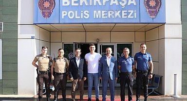 Başkan Talus, bayramda da çalışanları unutmadı