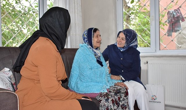 Başkanın Eşi Fatma Çolakbayrakdar, 'Gönül Kazan'ı ile gönülleri kazanmaya devam ediyor