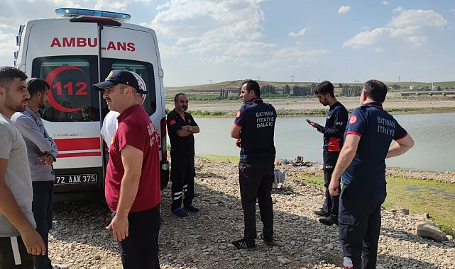 Batman'da girdiği suda kaybolan gencin cansız bedenine ulaşıldı