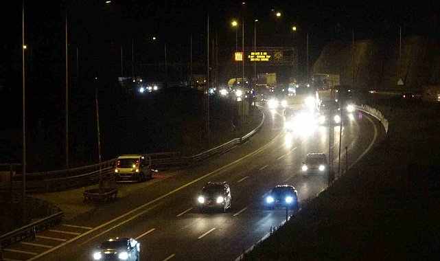 Bayram trafiği başladı: Bolu geçişinde akıcı yoğunluk