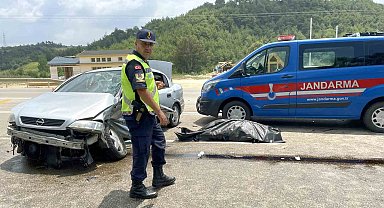 Bayram ziyareti dönüşü feci kaza: 1 ölü, 4 yaralı