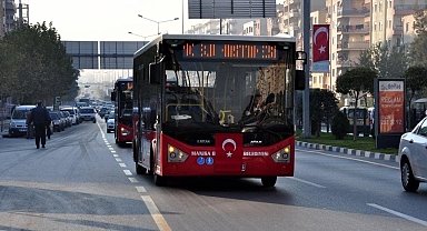 Bayramda kırmızı otobüsler ve elektrikli otobüsler ücretsiz