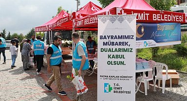 Belediye kabristanda vatandaşları yalnız bırakmadı