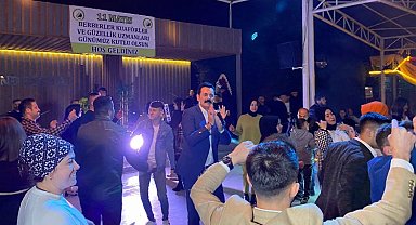 Berber, kuaför ve güzellik Salonları gönüllerince eğlendi