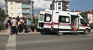 Bilecik'te bisikletten düşen çocuk yaralandı