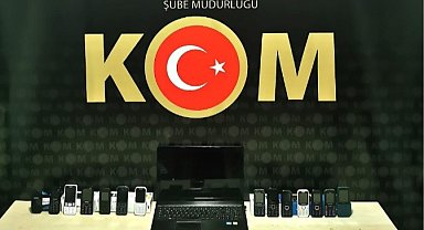 Bilecik'te kaçak telefon operasyonu