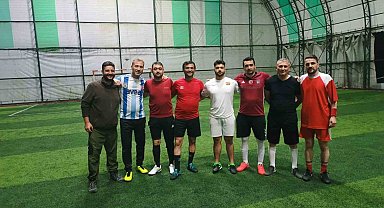 Birlik beraberlik sağlamak amacıyla hali saha turnuvası düzenledi