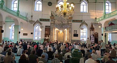 Burdur'da kurban bayramı namazı eda edildi