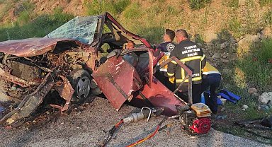 Burdur'da trafik kazası: 2'si ağır 3 yaralı