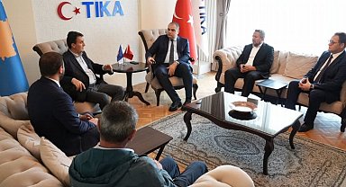 Bursa Osmangazi Belediyesi'nden Kosova temasları