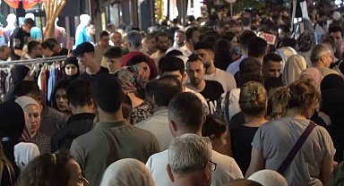 Bursa'da bayram yoğunluğu